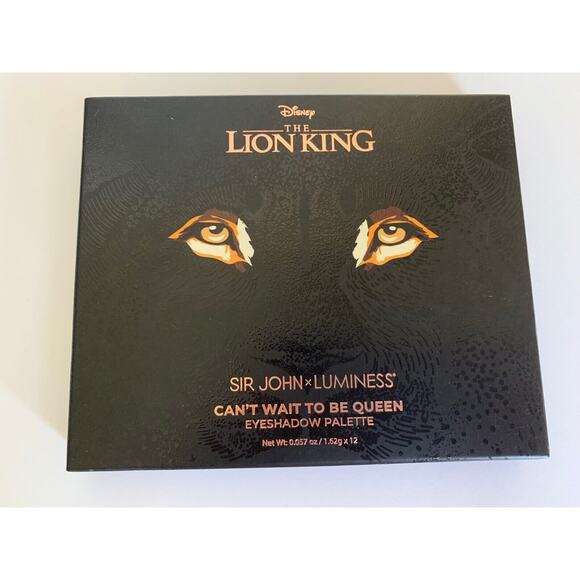 Sir John Luminess Limited Edition The Lion King Can’t Wait To Be Queen Eyeshadow - Picture 1 of 4
